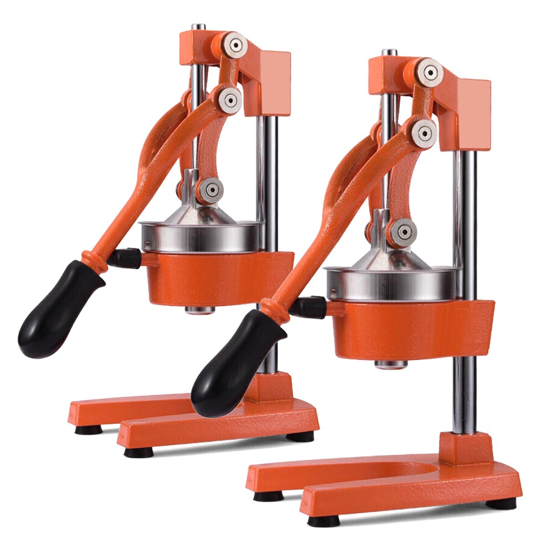 SOGA 2x Commercial Manual Juicer Hand Press Juice Extractor Squeezer Citrus Orange
