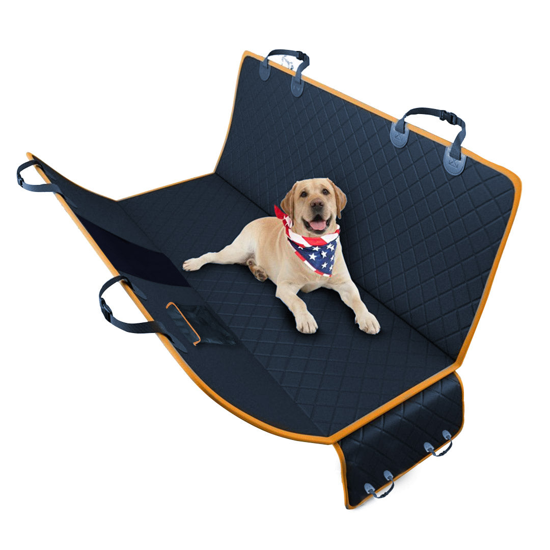 SOGA Oxford Cloth Waterproof Dog Car Cover Back Seat Protector Hammock Pet Mat Black 1