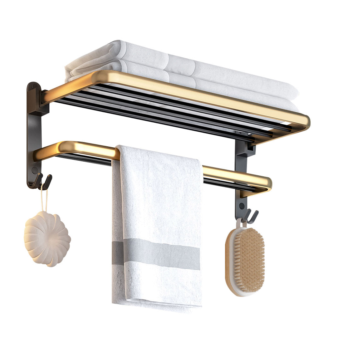 Double Pole Rail Hanger With Hooks