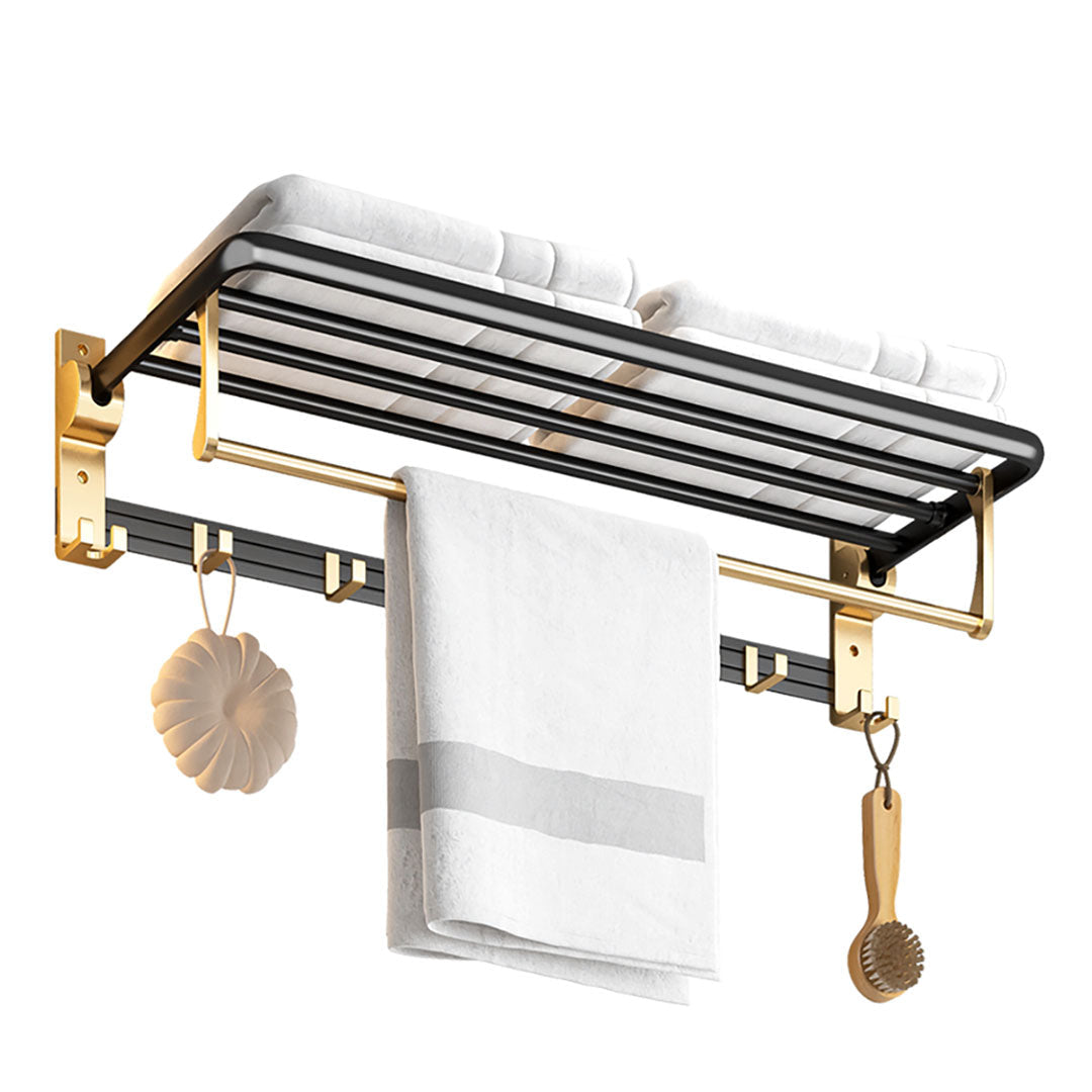 Double Pole Rail Hanger With Hooks