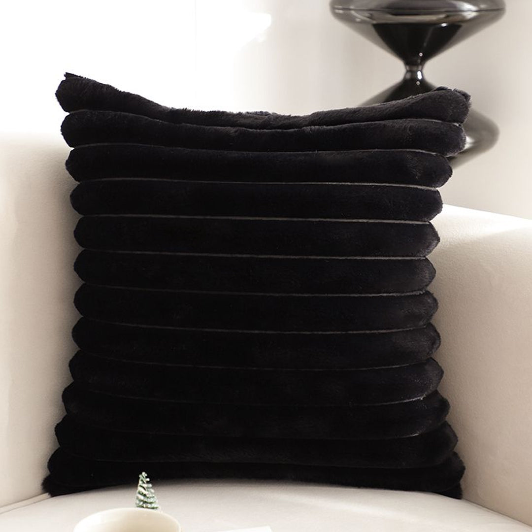 SOGA 2X 50cm Medieval-style Raised Pattern Fringed Lumbar Throw Pillow