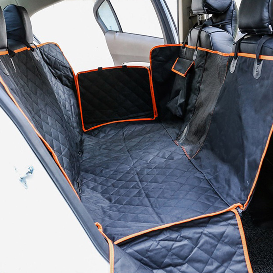 SOGA Oxford Cloth Waterproof Dog Car Cover Back Seat Protector Hammock Pet Mat Black 1