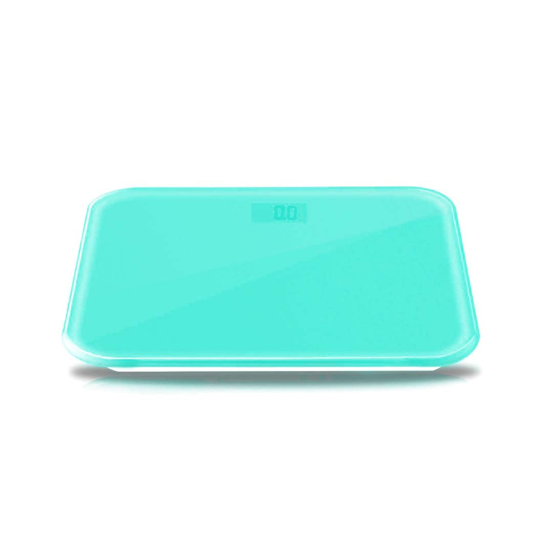 SOGA 2X 180kg Digital Fitness Weight Bathroom Gym Body Glass LCD Electronic Scales White/Blue