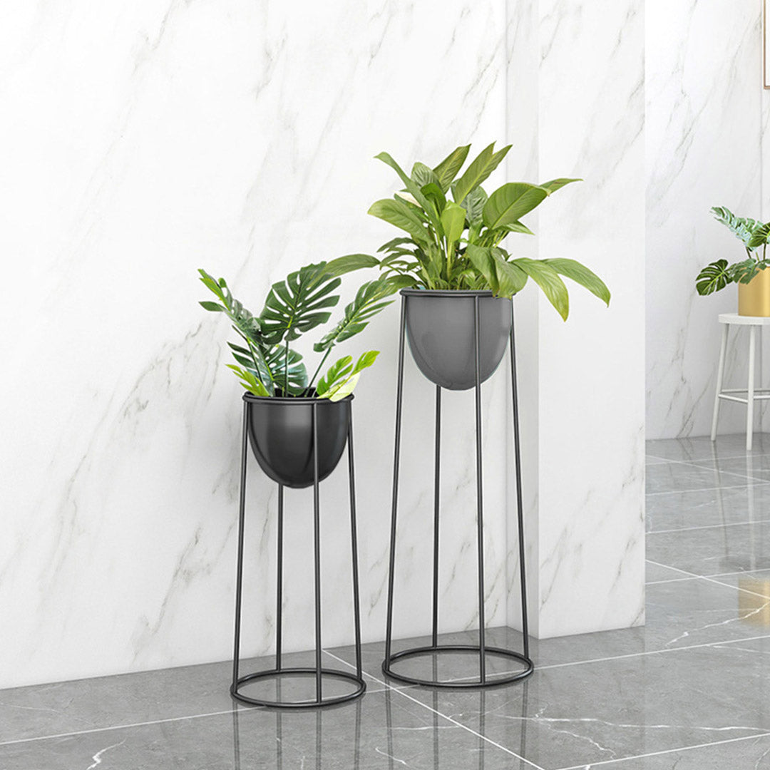 floor plant stand indoor wire Metal Wire Plant Stand – Simple Mart Home Essentials