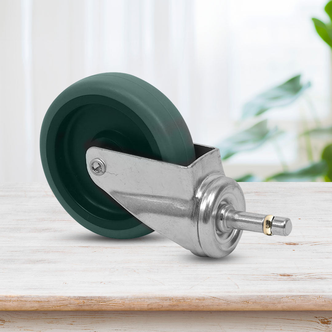 SOGA 4 Heavy Duty Polyurethane Swivel Castor Wheels with 2 Lock Brakes Casters