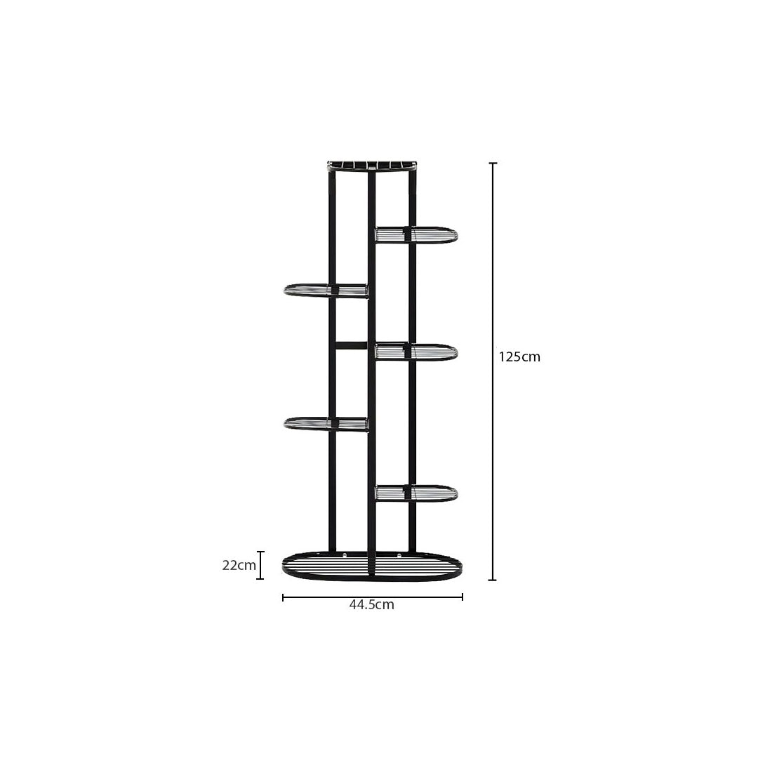 Black Metal Plant Rack