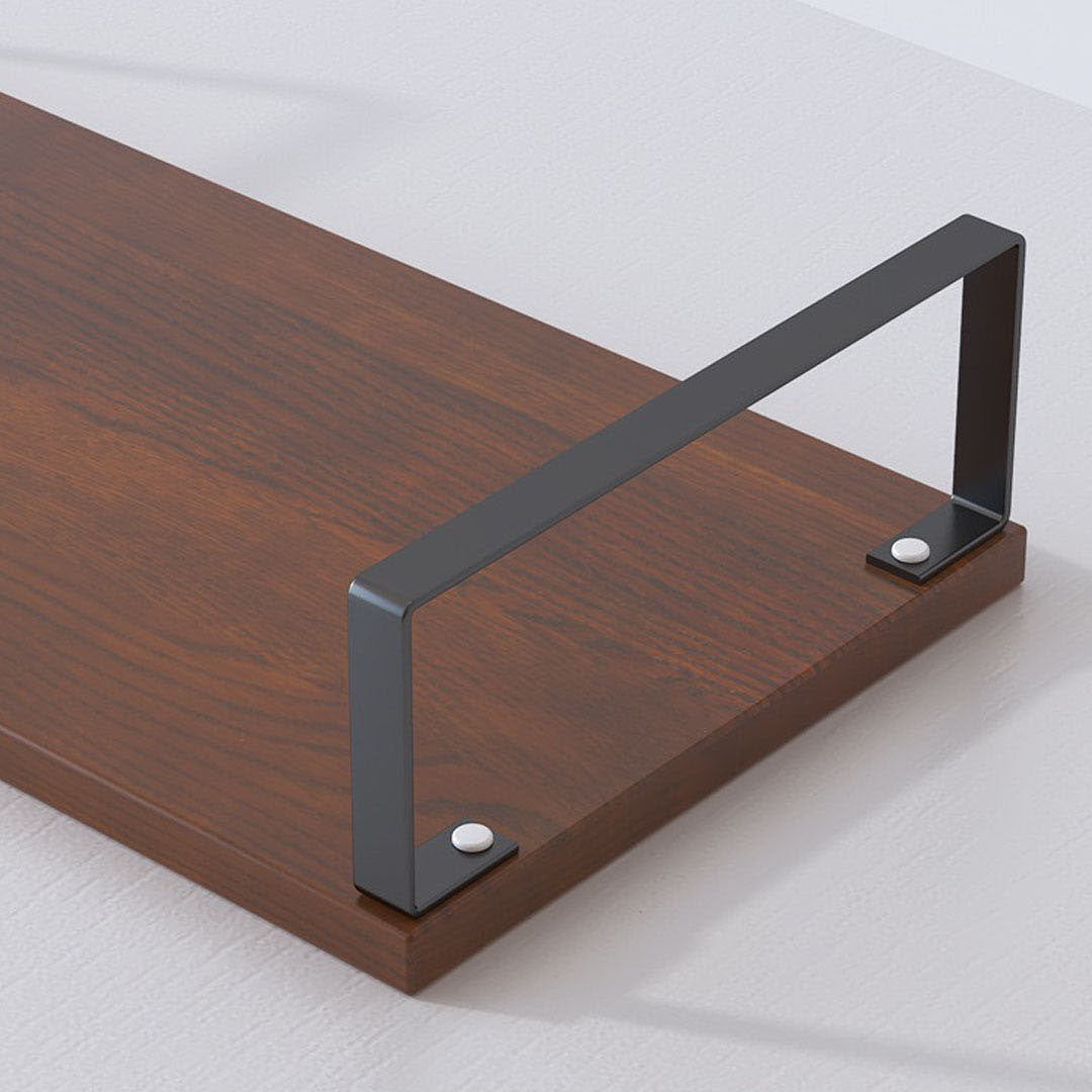 SOGA 2X 40cm Black Computer Monitor Heightening Stand Desktop Support Station Rack
