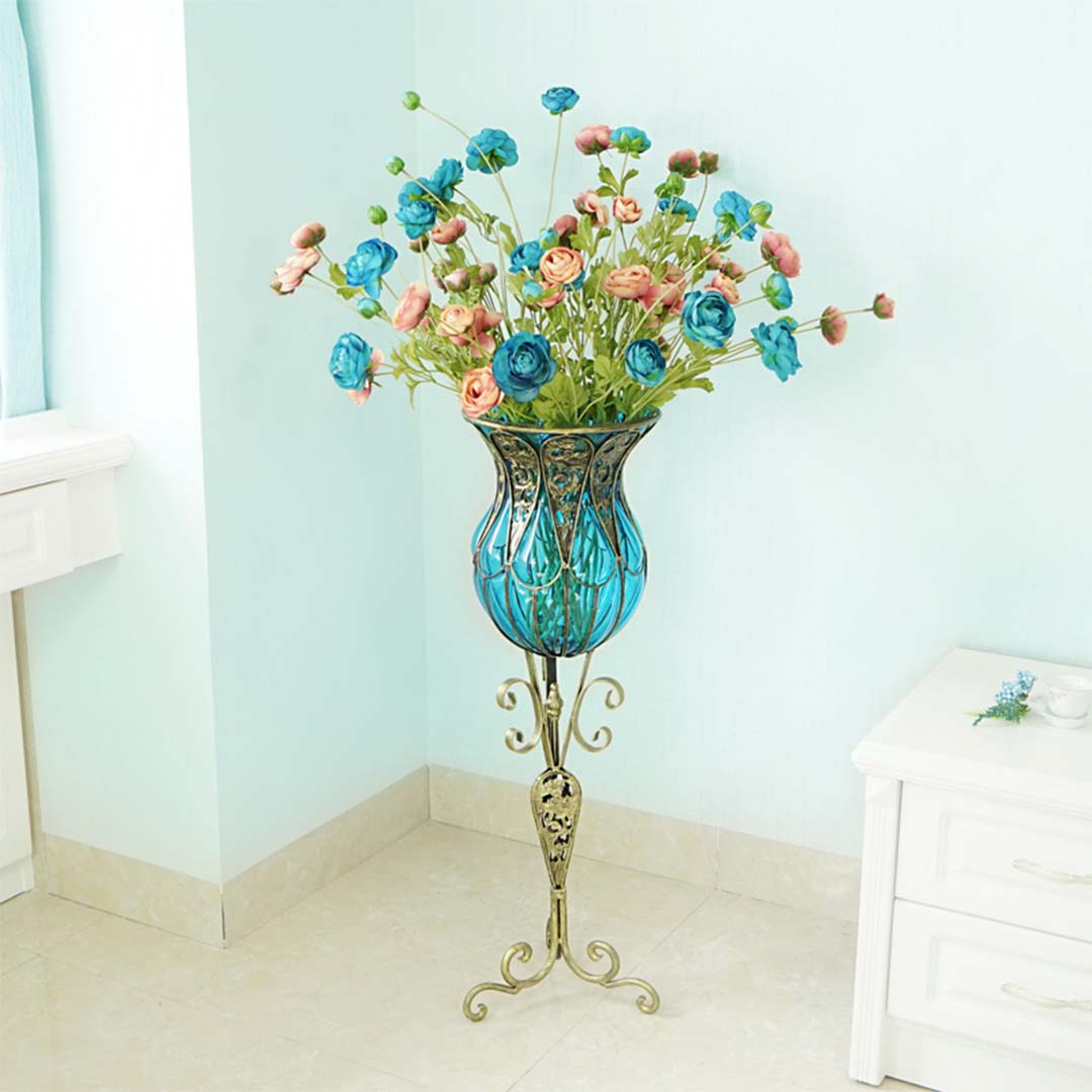 Artificial Rose Bouquet (12-Pieces)