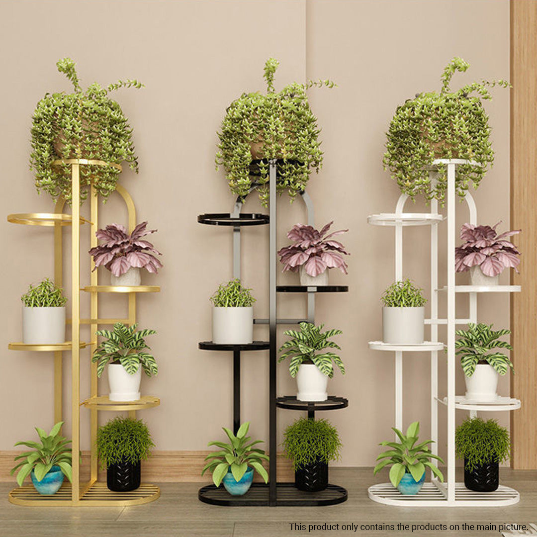 tall indoor plant stands uk 7-Tier Pot Plant Stand