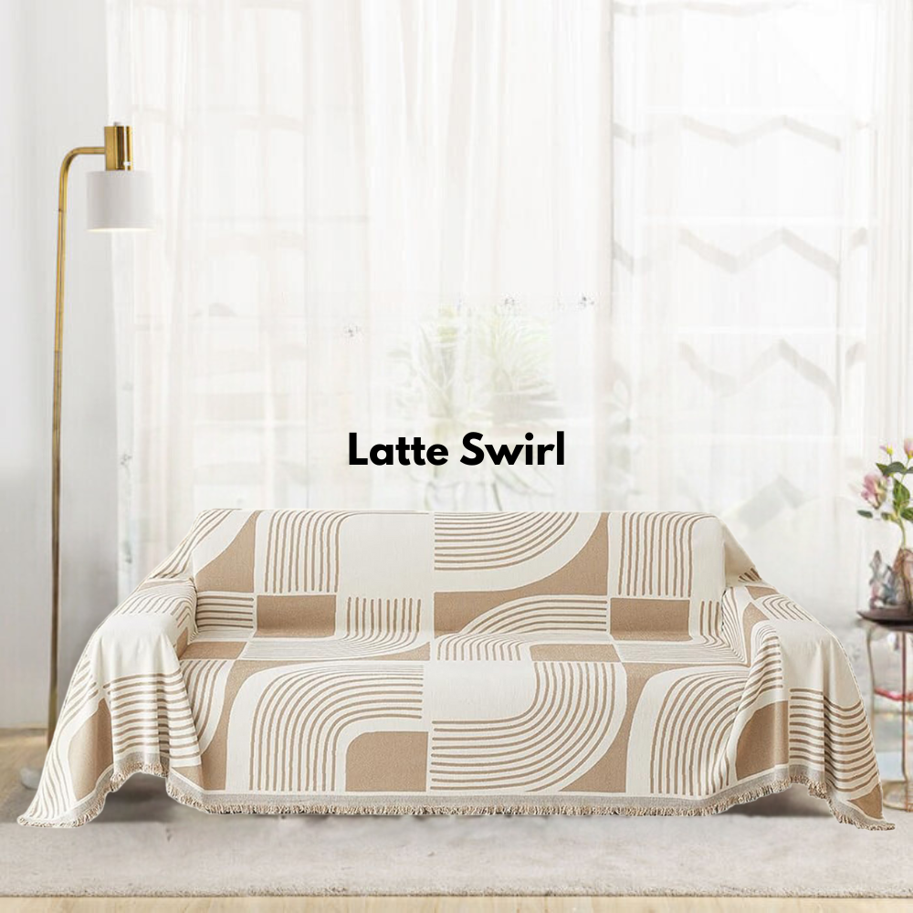 Reversible Sofa Throw Blanket