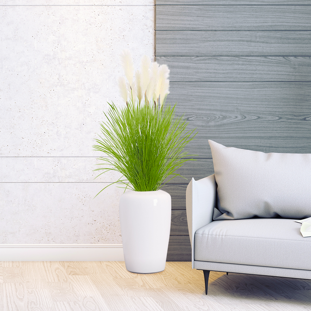 Artificial Plant Potted Pampas Grass