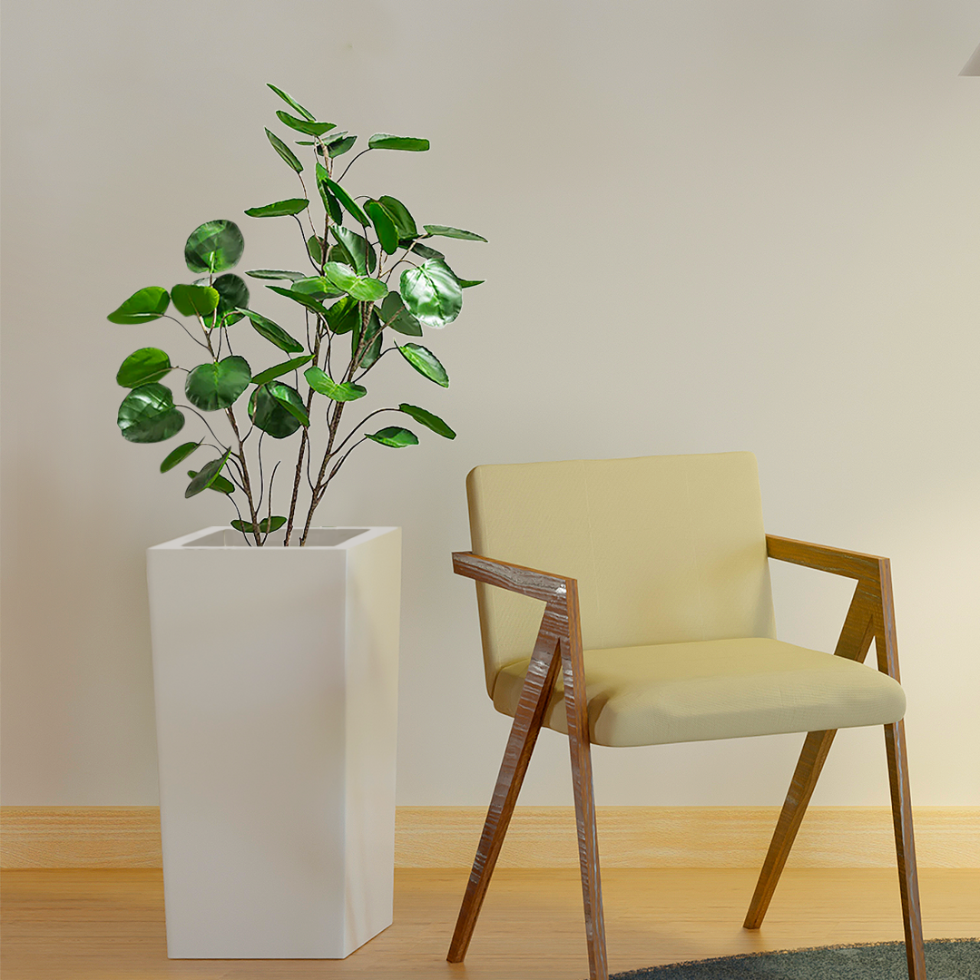 SOGA 4X 95cm Artificial Tree Indoor Nordic Style Artificial Tree Potted Simulation Tree, Home Decor