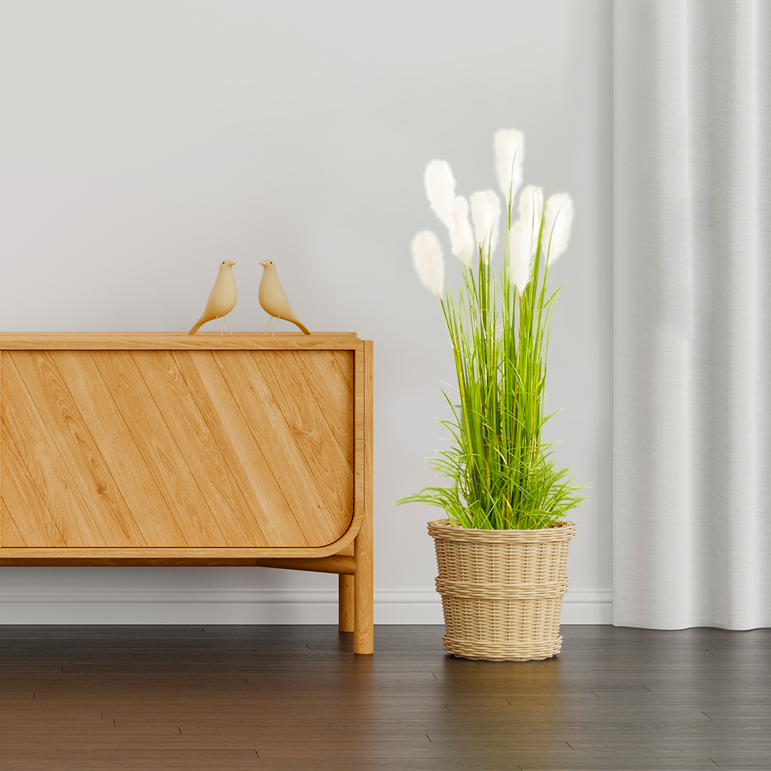 SOGA 4X 120cm Nearly Natural Plume Grass Artificial Plant