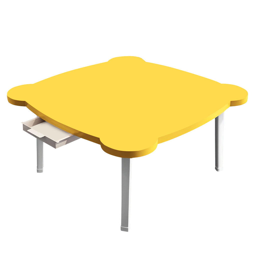 Yellow Minimalist Cat Ear Table