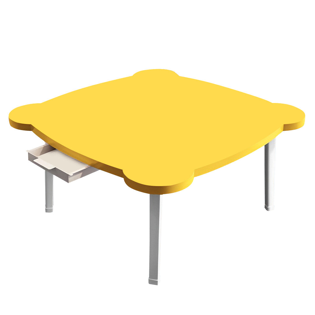 Yellow Minimalist Cat Ear Table
