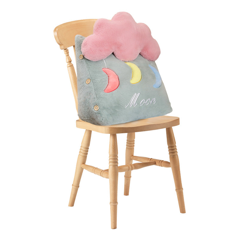 Cloud-Shaped Wedge Cushion