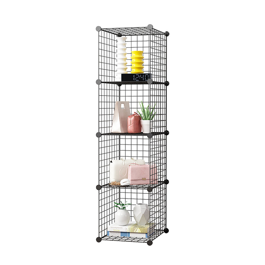 Black Portable Cube Storage Organiser
