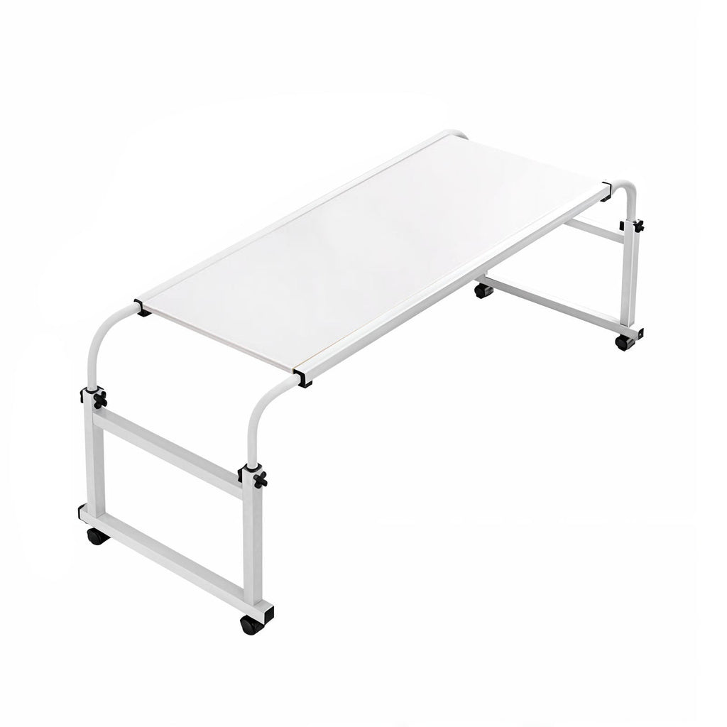 Movable White Bed Desk