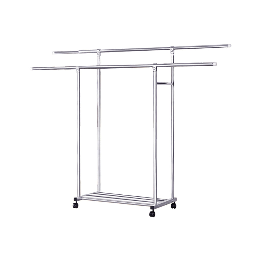 Stainless Steel Floor-Standing Clothes Rack