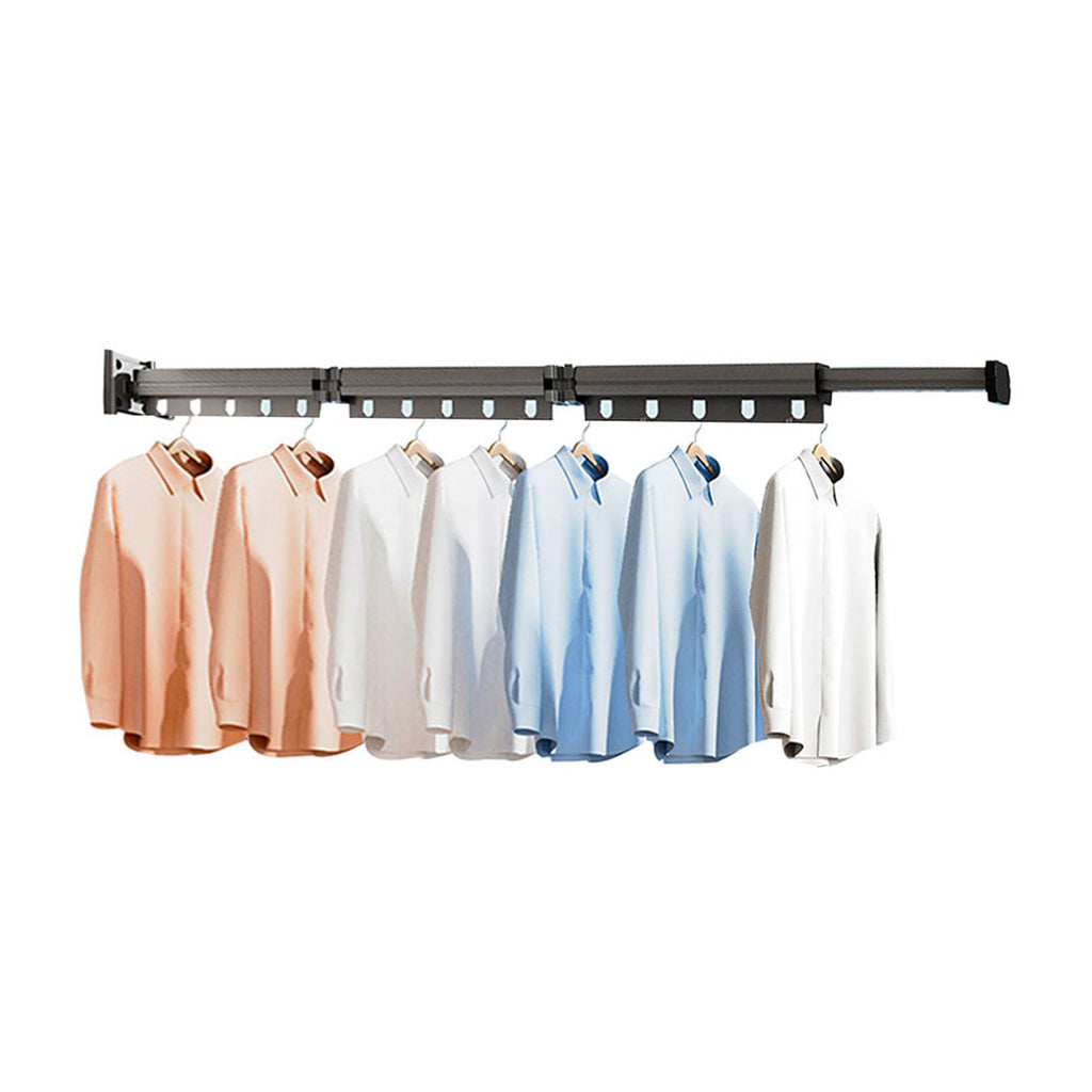 Wall-Mounted Clothing Rack