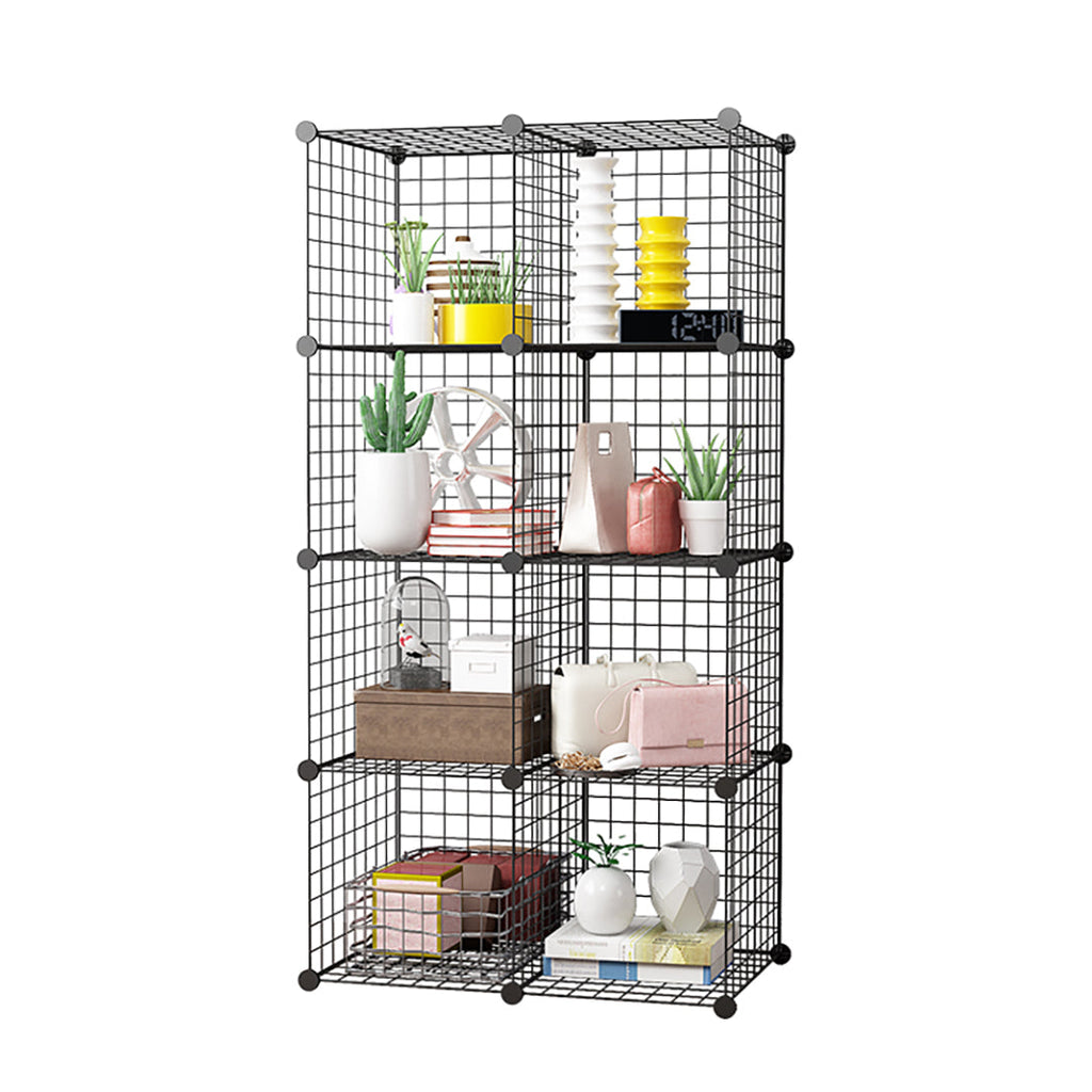 Black Portable Cube Storage Organiser
