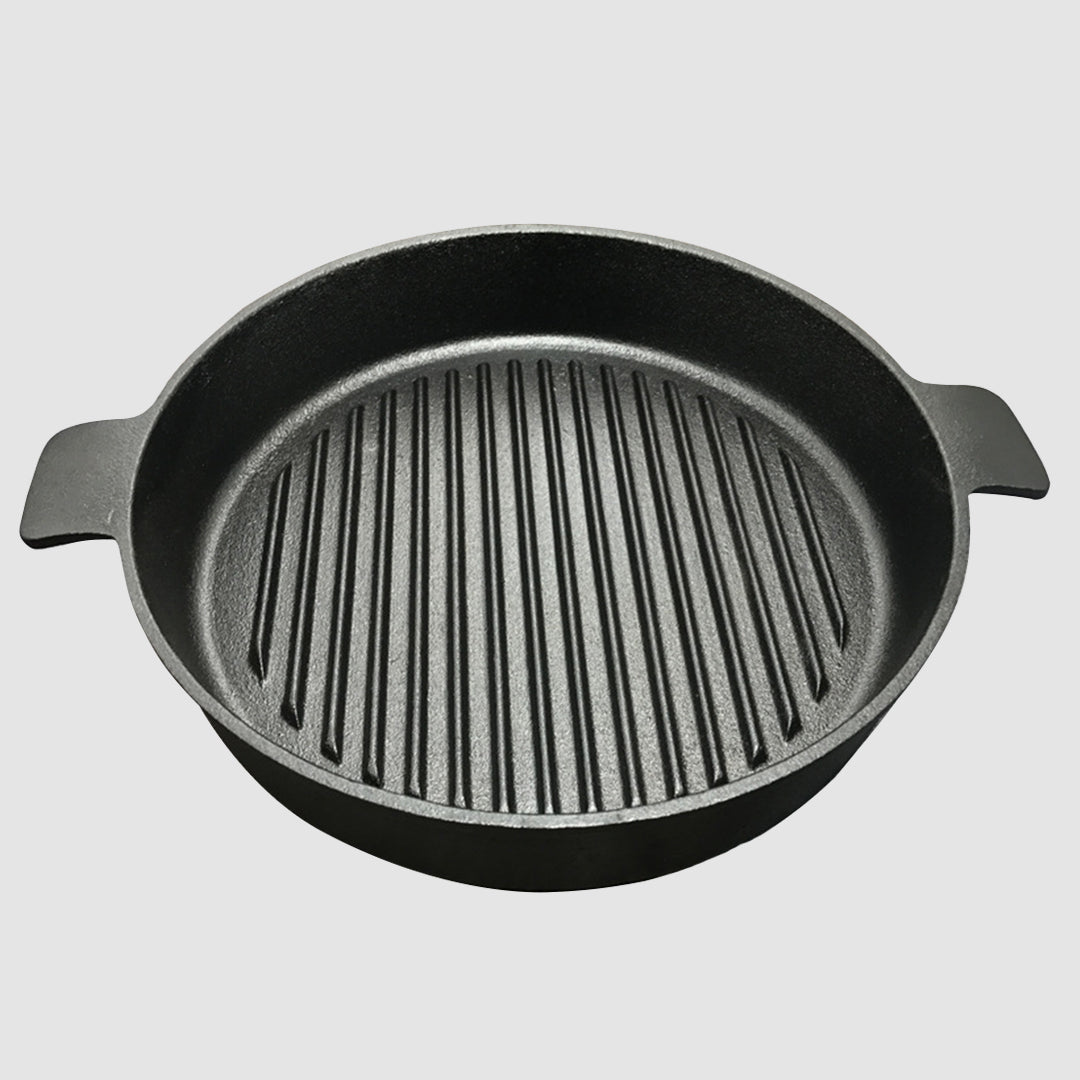 Sizzle Platter Frying Pan with Handle