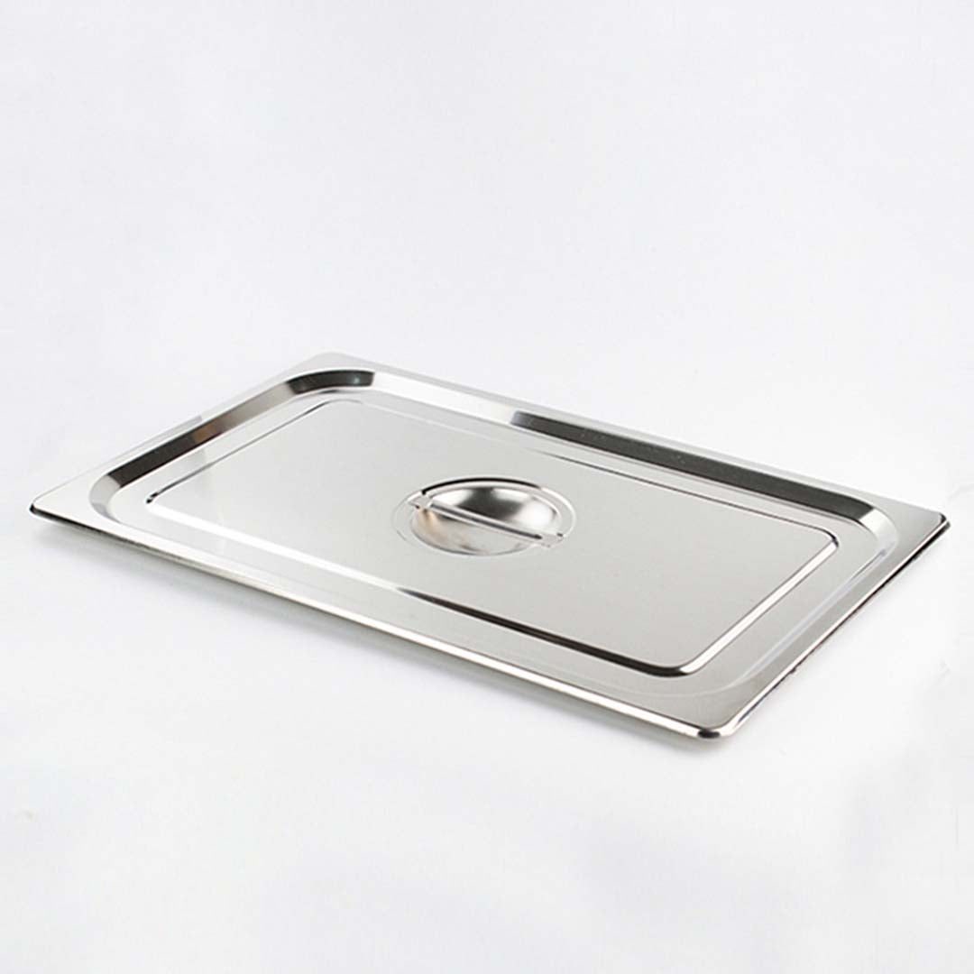 SOGA 4X Gastronorm GN Pan Lid Full Size 1/1 Stainless Steel Tray Top Cover