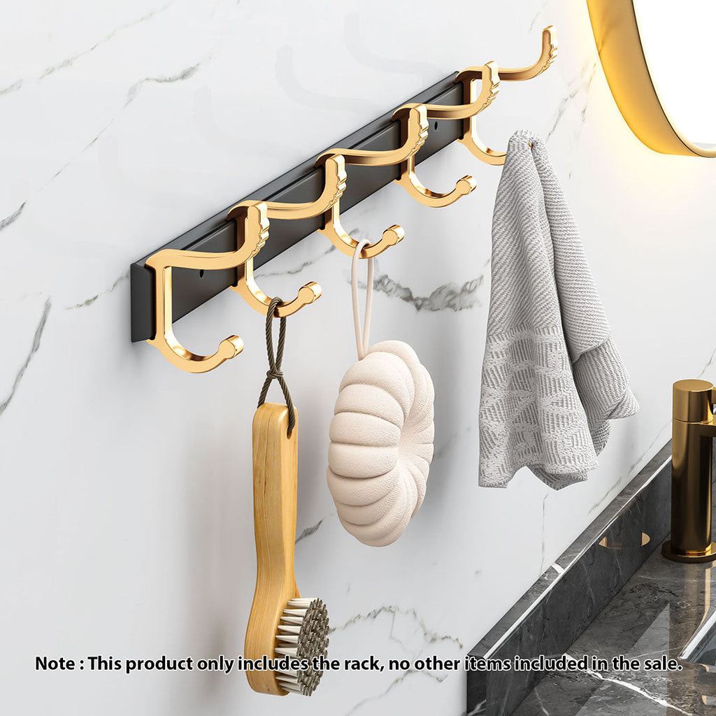 Wall-Mounted Towel Rack