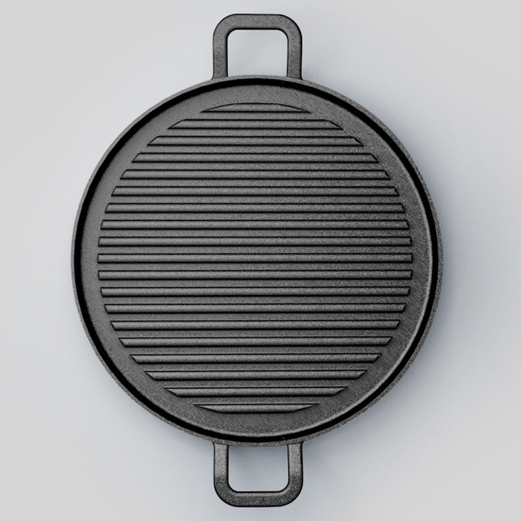 Ribbed Sizzle Pan