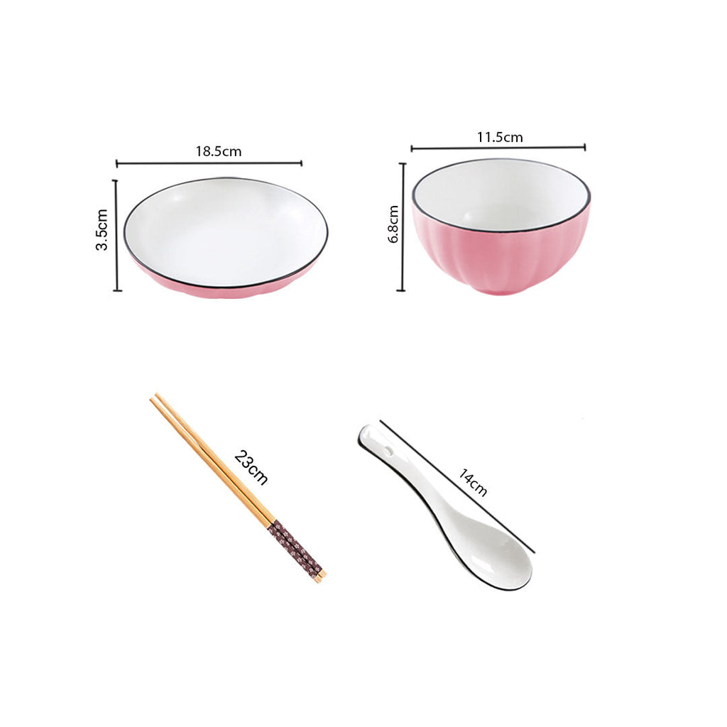 Ceramic Dinnerware Bowl Set