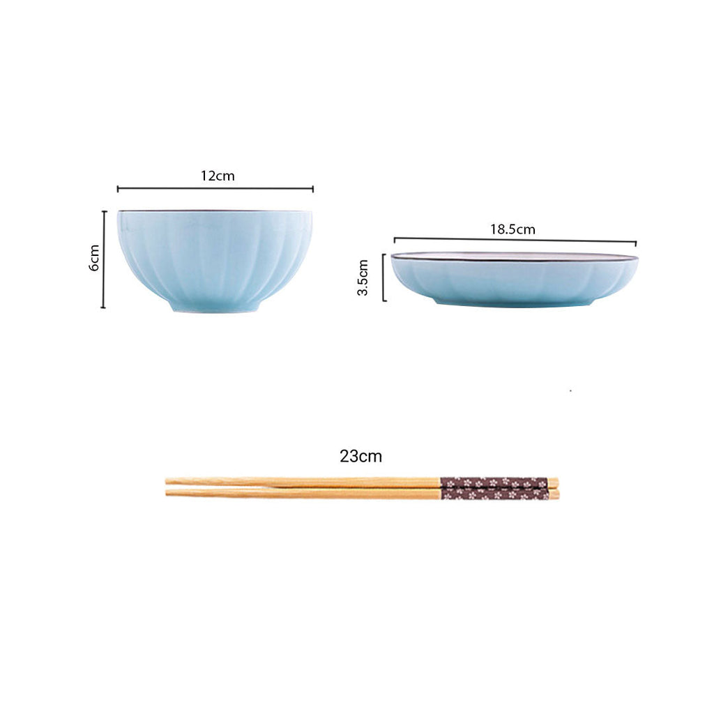 Ceramic Dinnerware Bowl Set