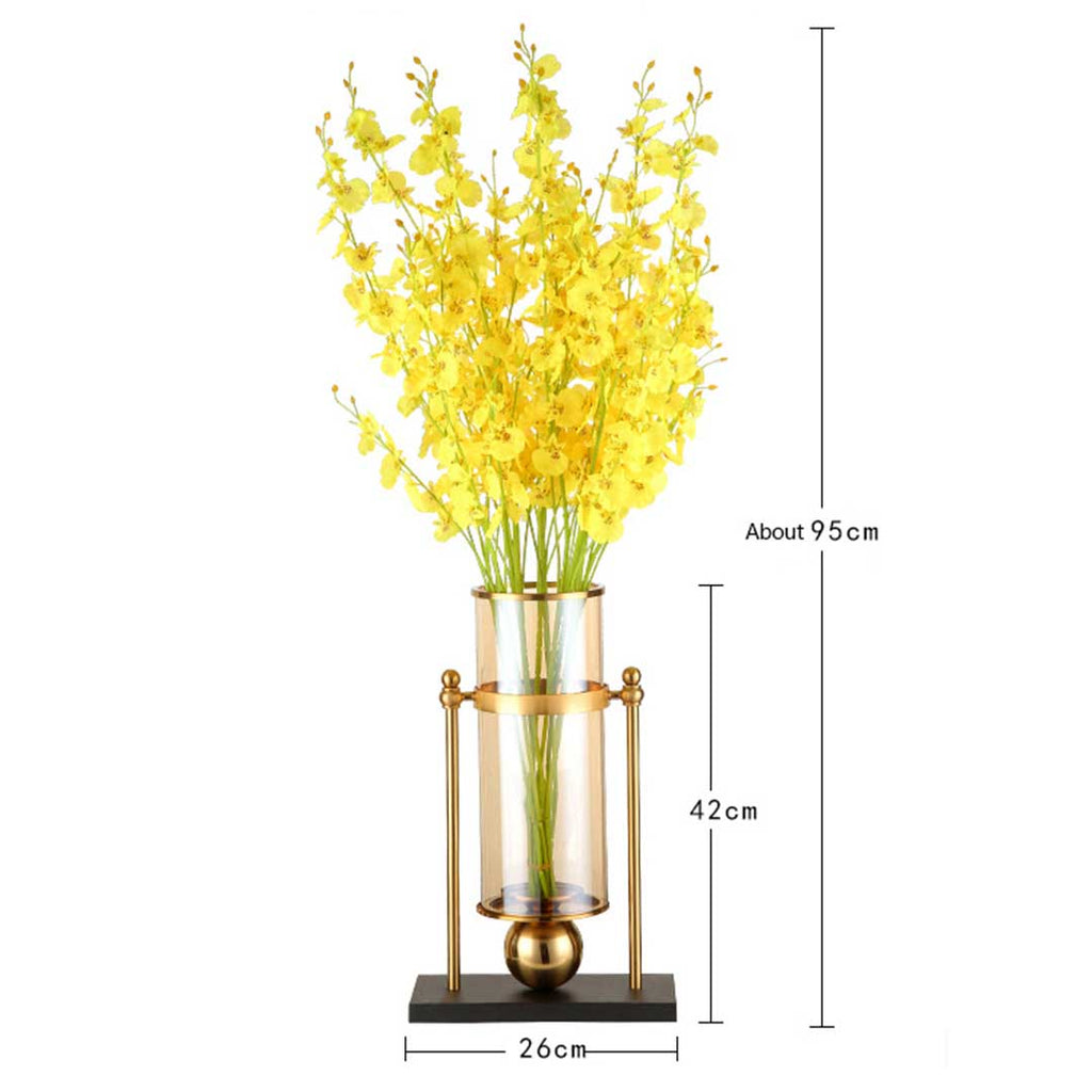Modern Transparent Glass Flower Vase