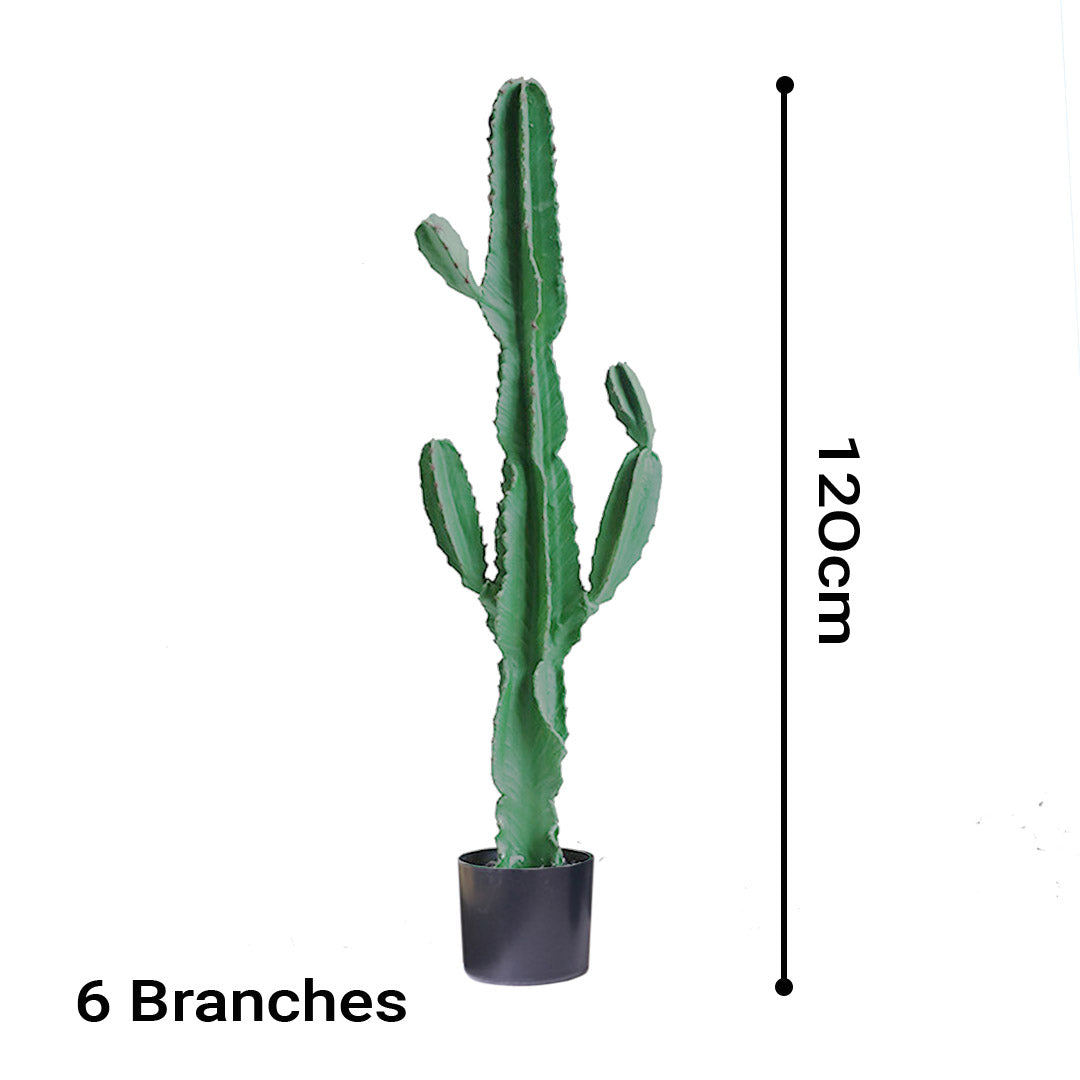 Potted Artificial Cactus Plant