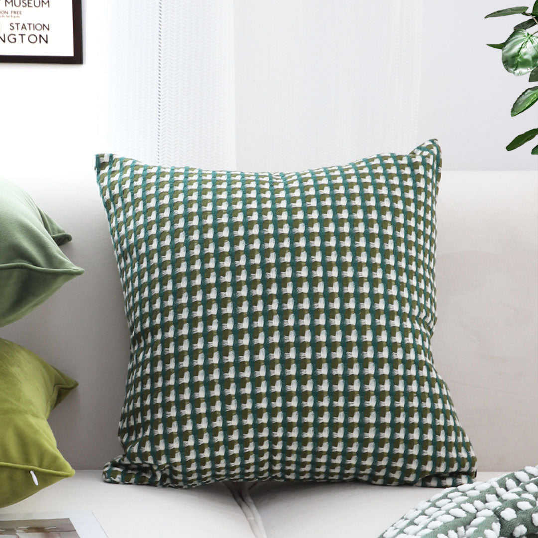 Green Foliage Pillow