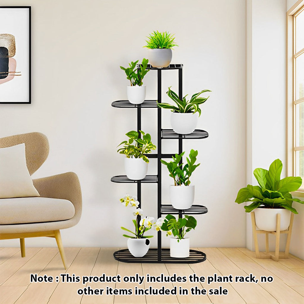 Black Metal Plant Rack