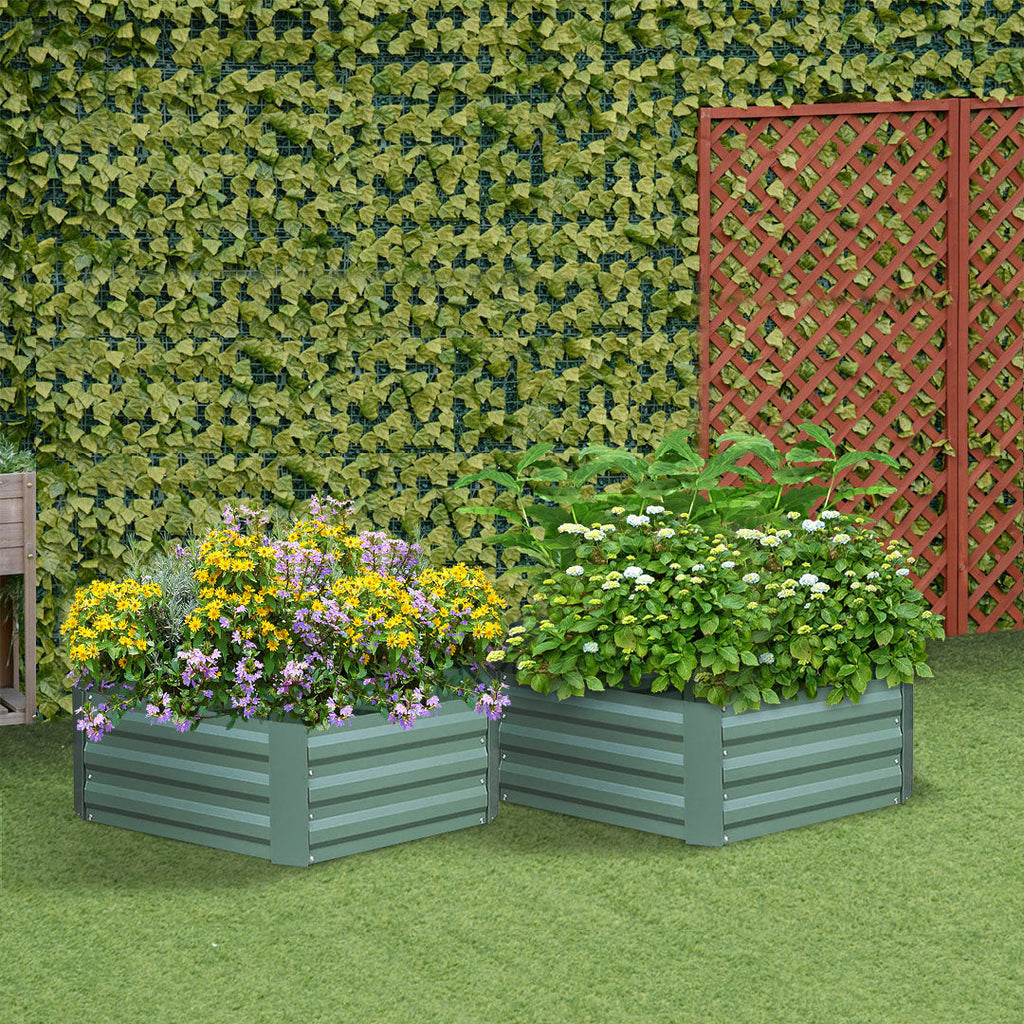Hexagonal Raised Garden Bed