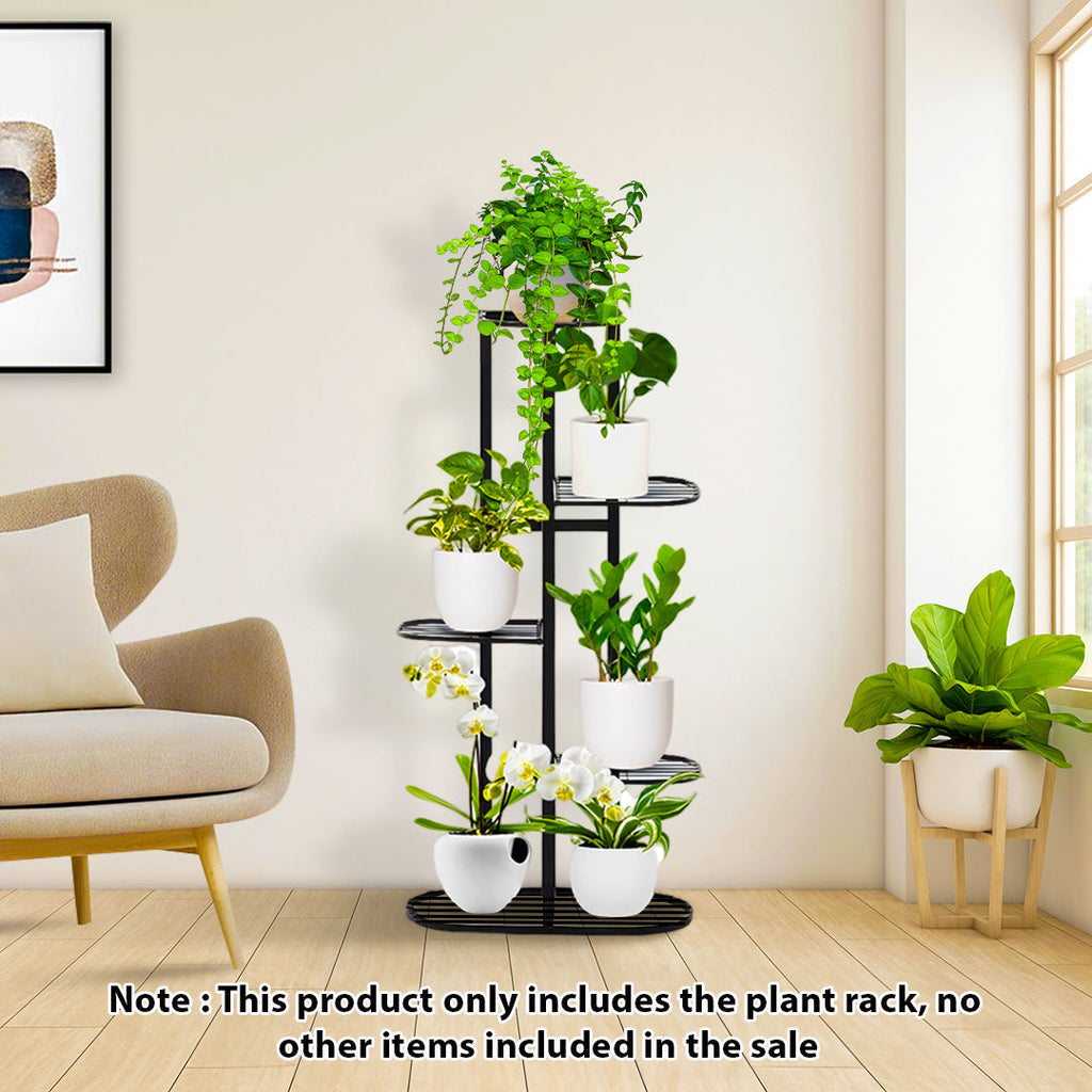 Black Metal Plant Rack