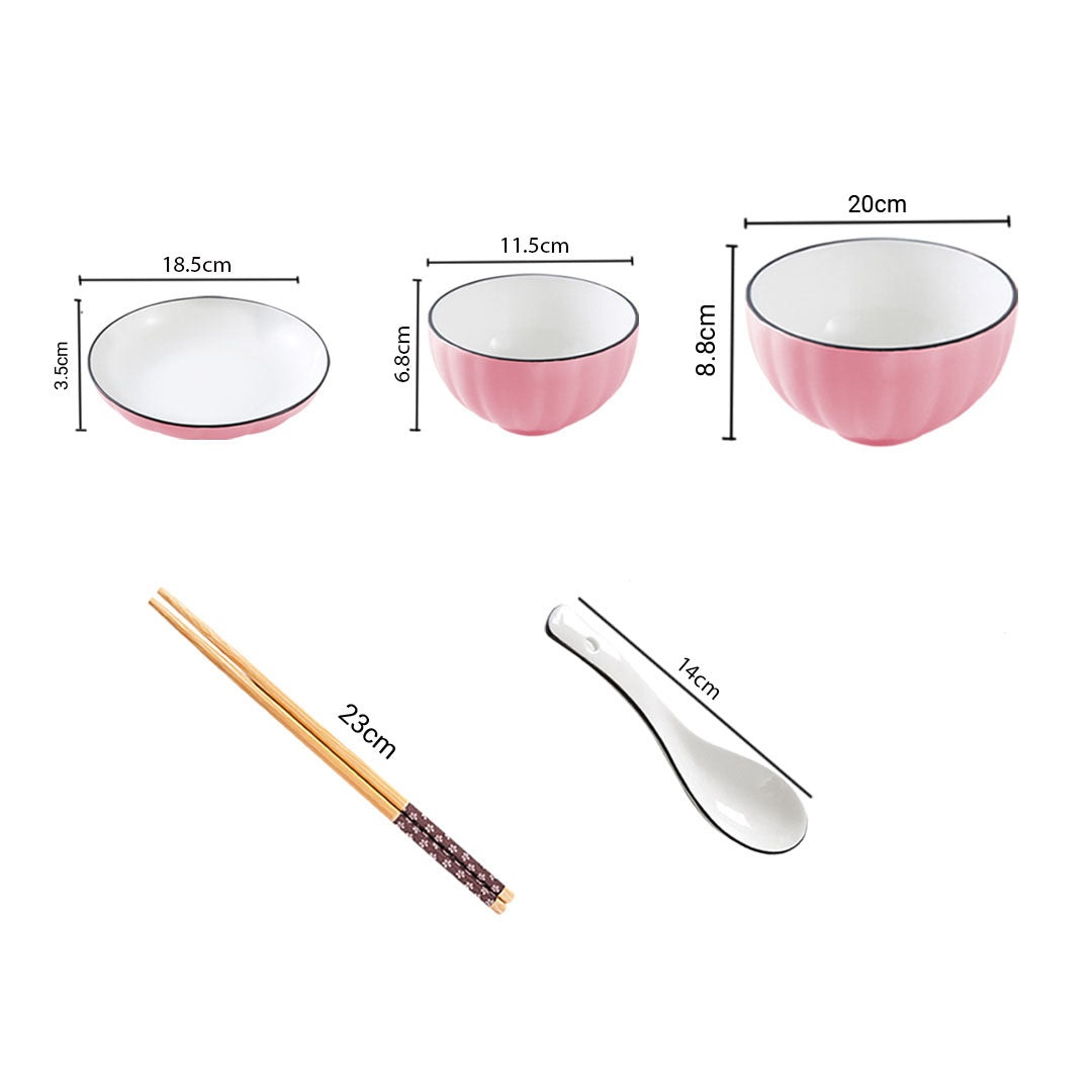 Ceramic Dinnerware Bowl Set