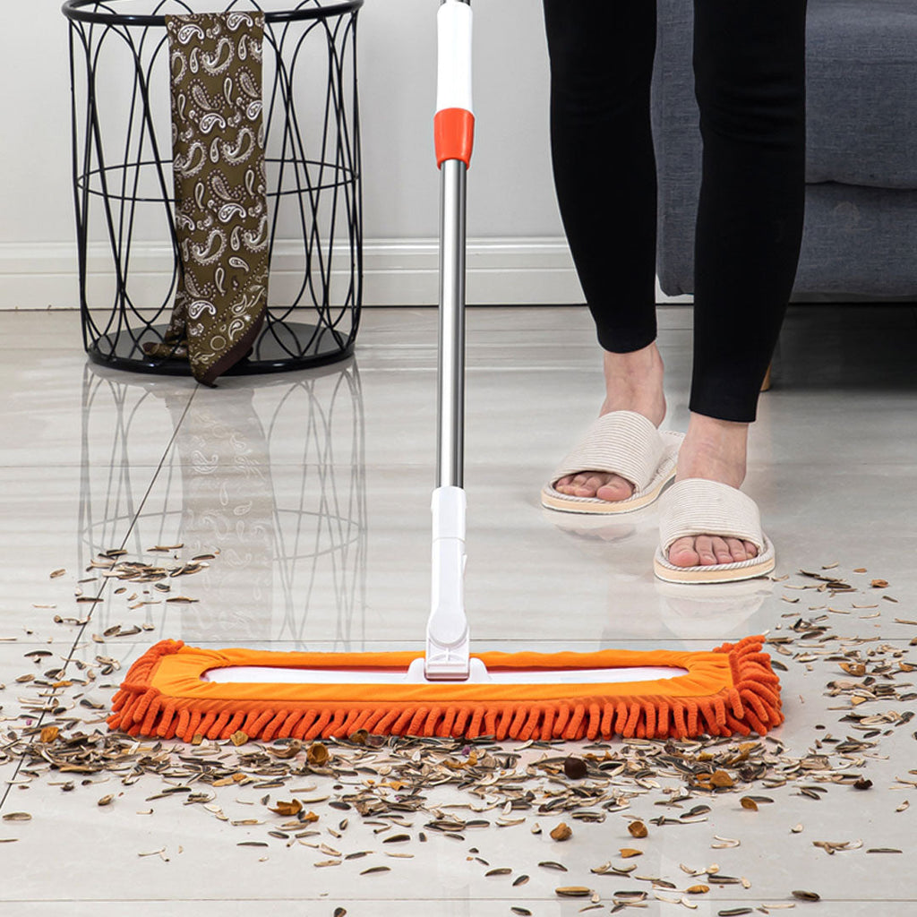 Orange Flat Mop Cloth Cover