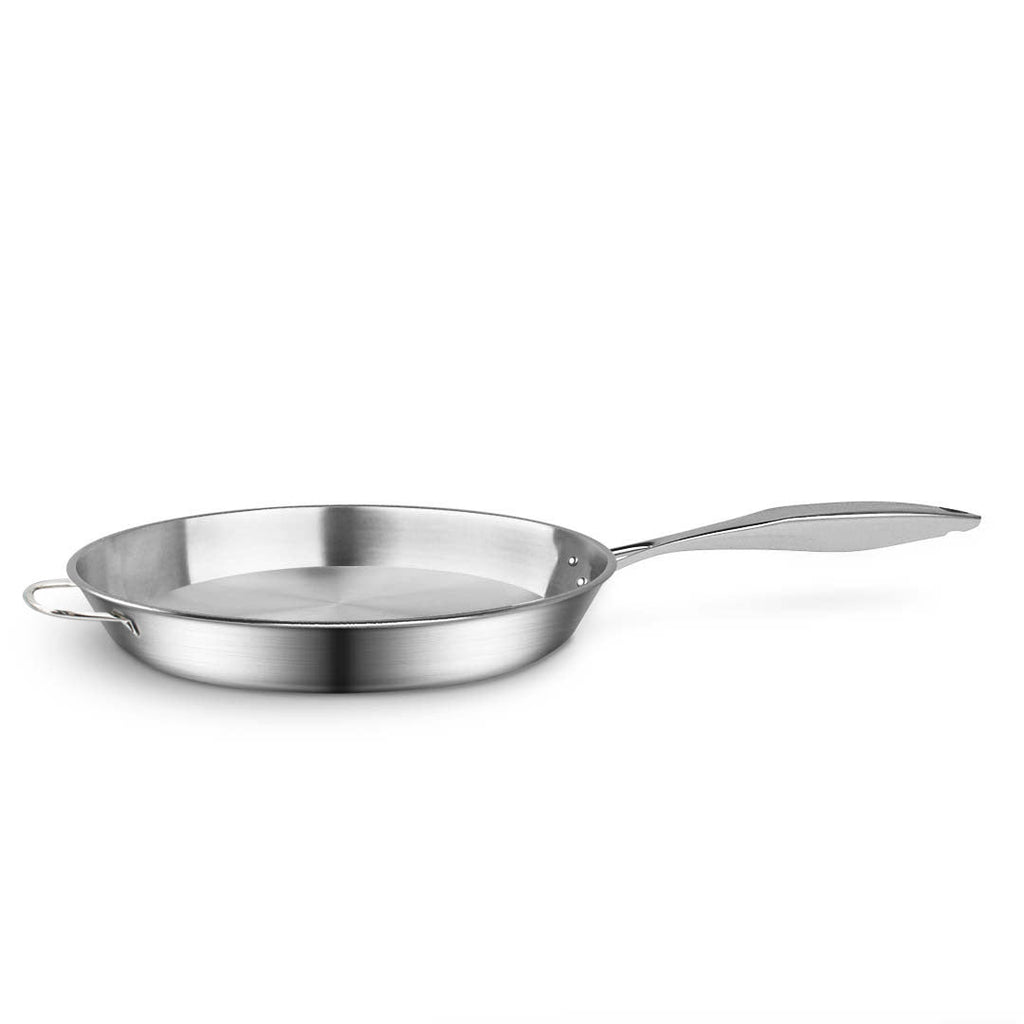 Stainless Steel Frying Pan 34cm