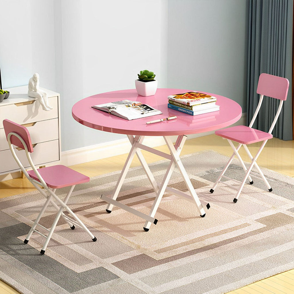 Portable Round Dining Table