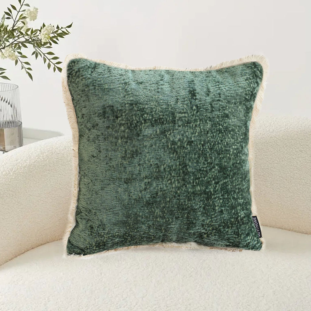 Chenille Texture Throw Pillow