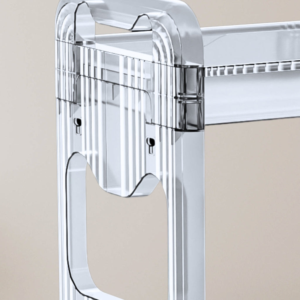 Transparent Trolley Rack