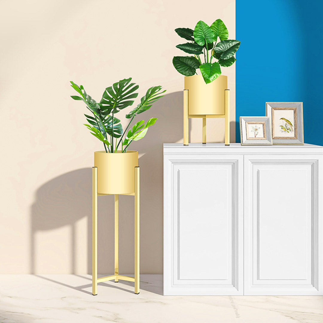 Gold Plant Stand