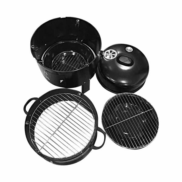 Barbecue Smoker Outdoor Charcoal 3-In-1