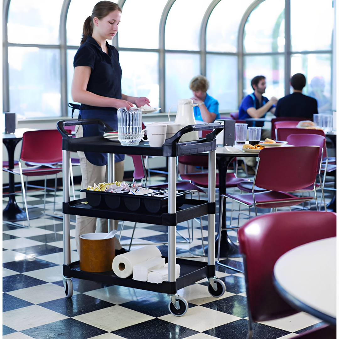 3-Tier Food Trolley