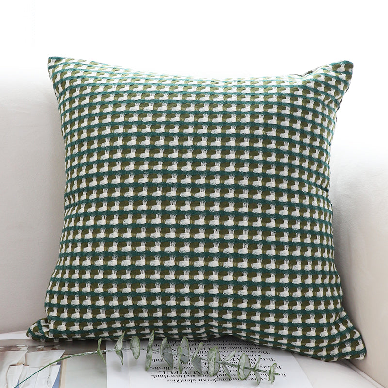 Green Foliage Pillow