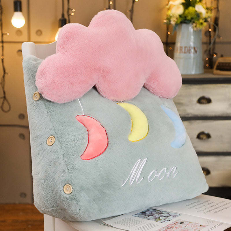 Cloud-Shaped Wedge Cushion