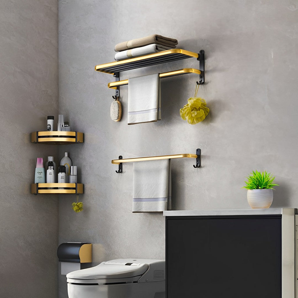 Double Pole Rail Hanger With Hooks