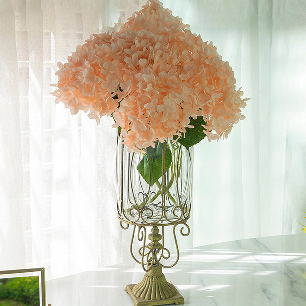 Clear Cylinder Flower Vase